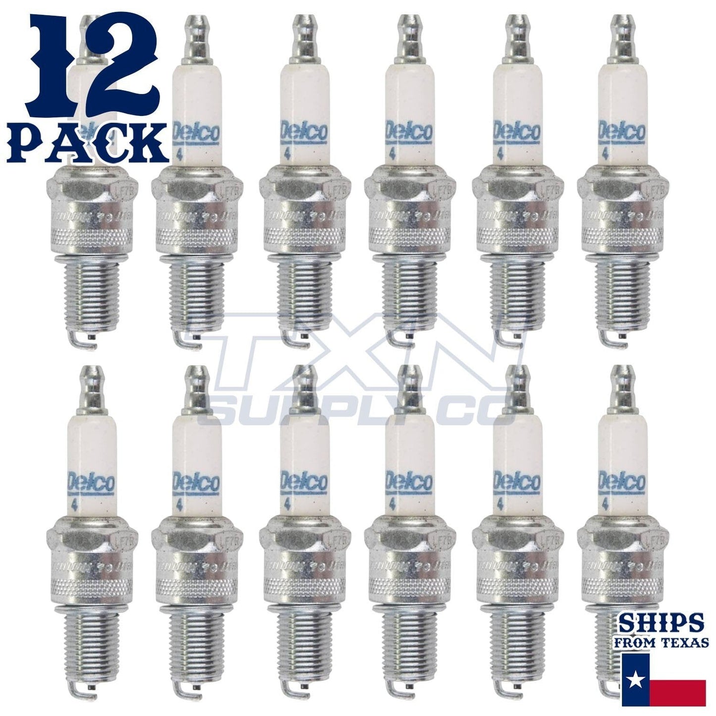 12 Pack GM ACDelco RAPIDFIRE #4 Platinum Spark Plugs 19307141 ps