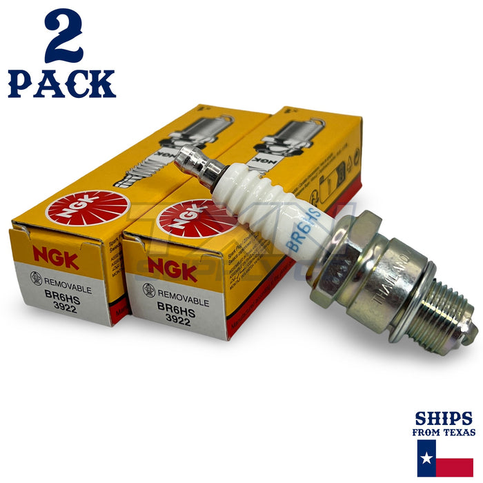 NGK 3922 Spark Plugs BR6HS - 2 Pack