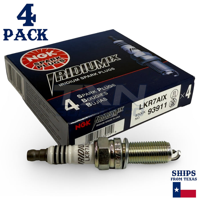 4 Pack NGK Iridium IX Spark Plugs 2014-2015 for Hyundai Tucson L4 2.0L ps