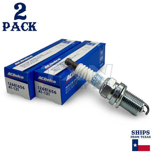 2 Pack Genuine GM ACDelco Iridium Spark Plugs 41-121 ps