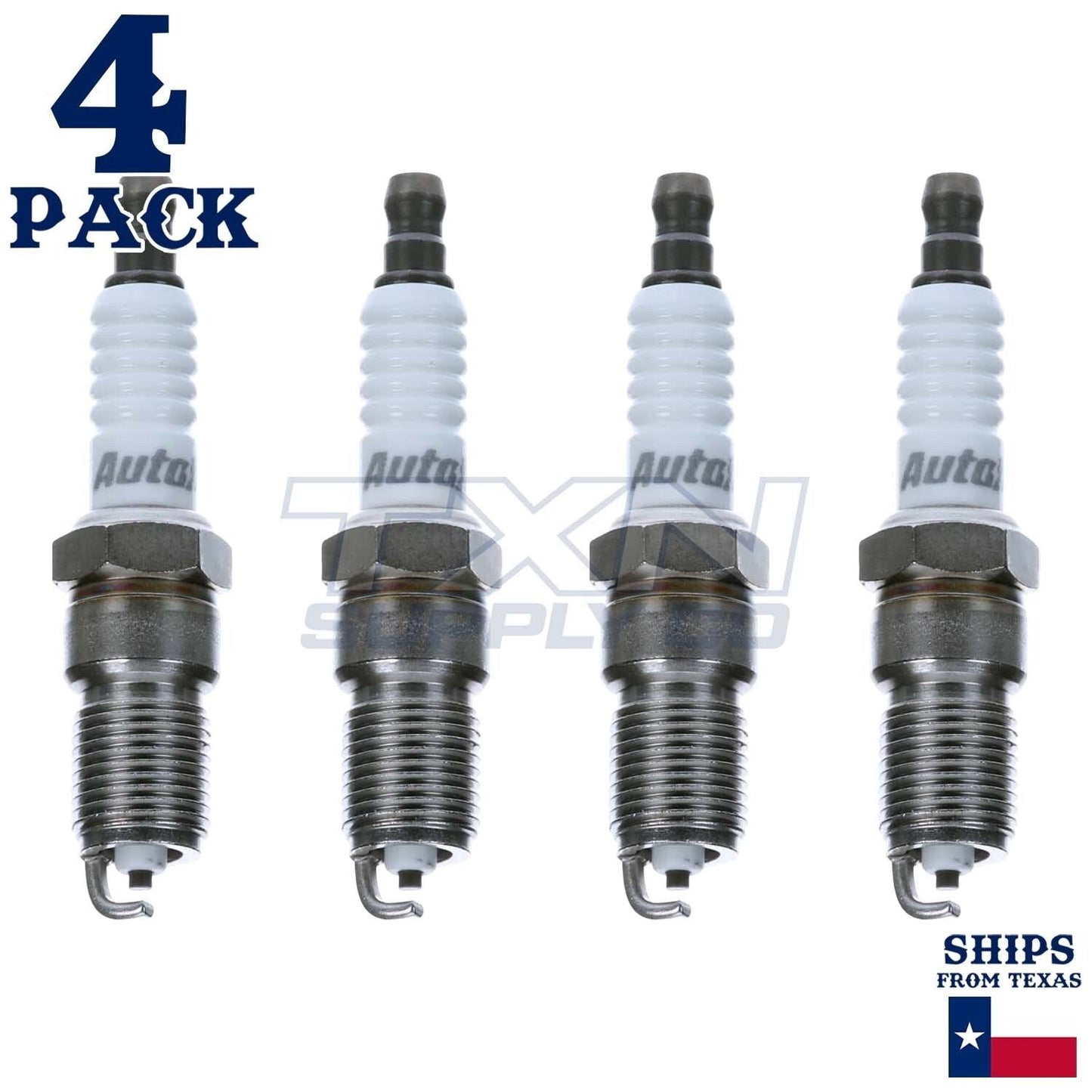 4 Pack Autolite 103 Copper Core Spark Plugs ps