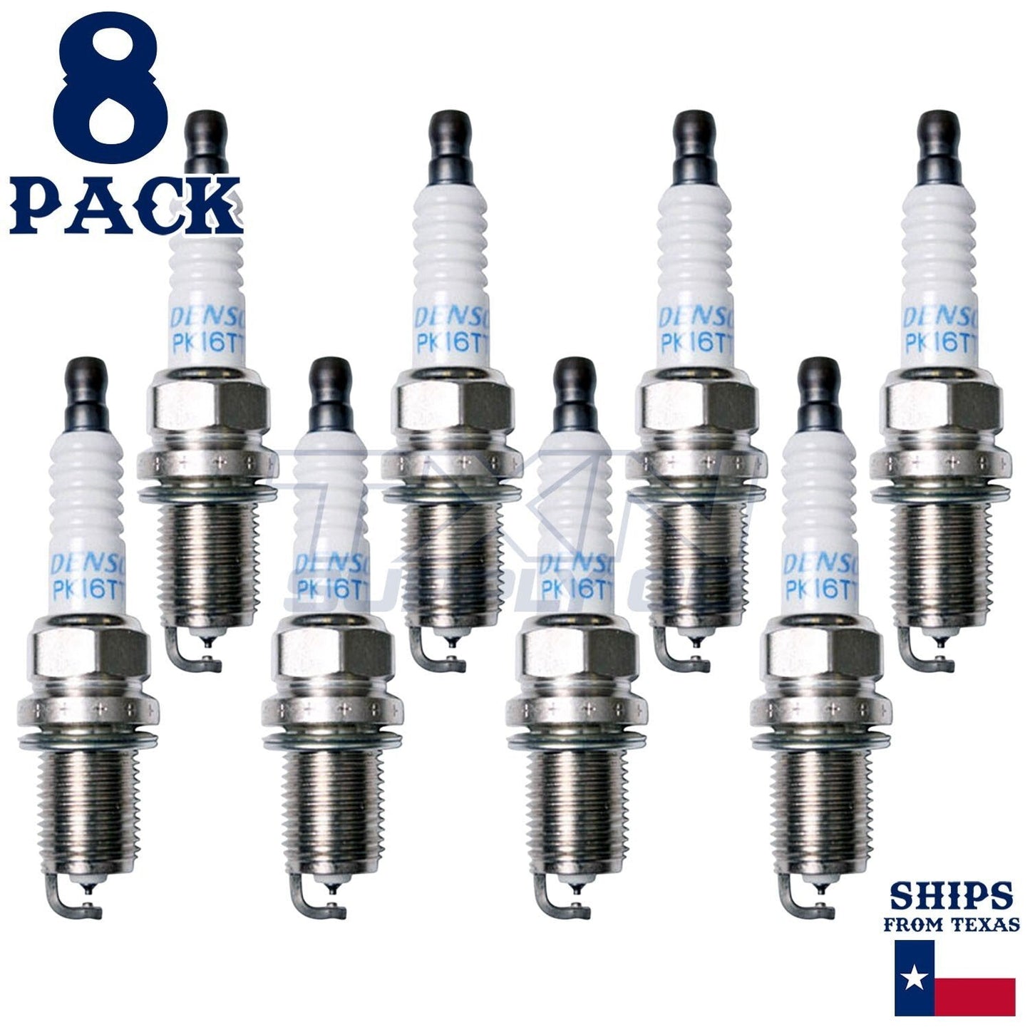 8 Pack Denso 4503 Platinum TT Spark Plugs PK16TT ps