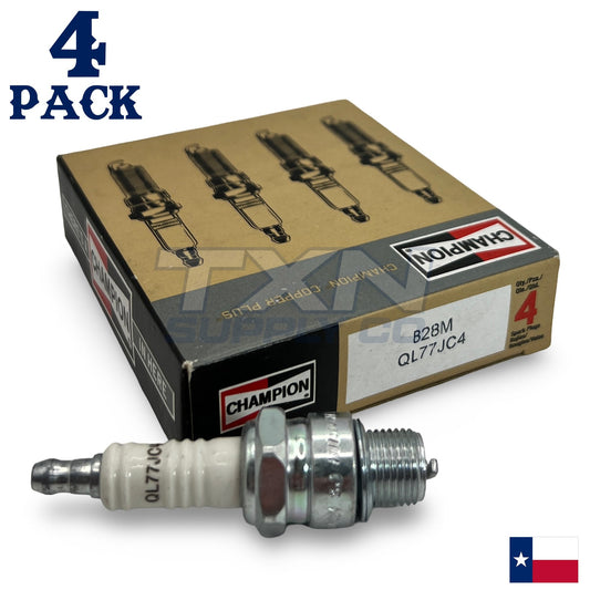 Champion 828M Marine Spark Plug QL77JC4 - 4 Pack