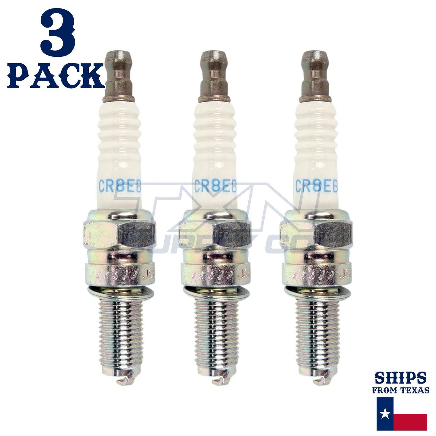 3 NGK Spark Plugs - For GTI 90 Sea-Doo Watercraft