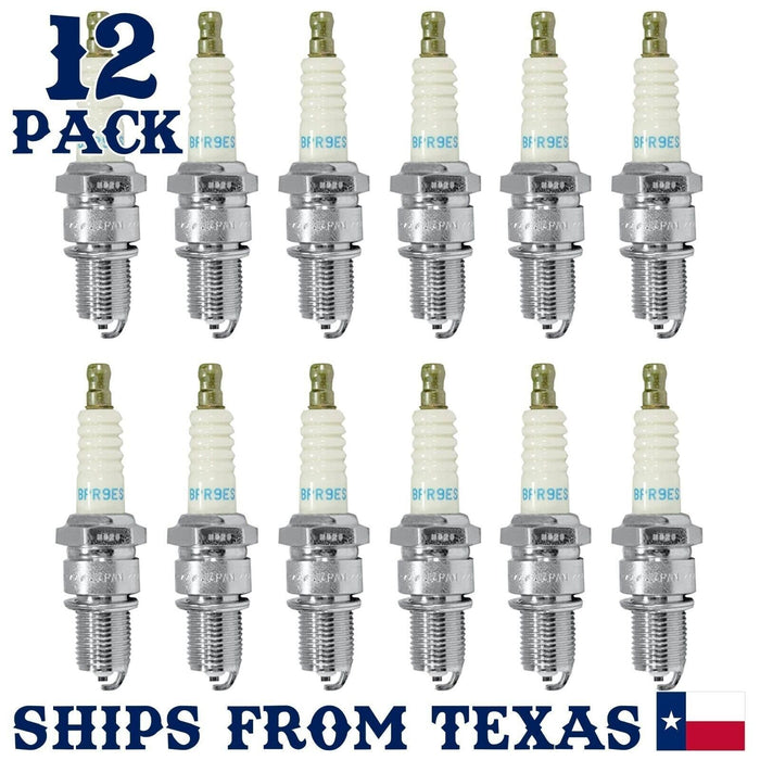 NGK 7788 Solid Standard Spark Plugs BPR9ES - 12 Spark Plugs