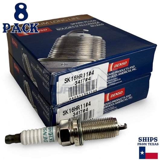 8 Pack Denso 3417 Iridium Long Life Spark Plugs SK16HR11 ps