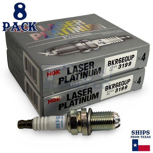 8 Pack NGK Laser Platinum Spark Plugs 1998-2003 for BMW 540i 4.4L V8 ps