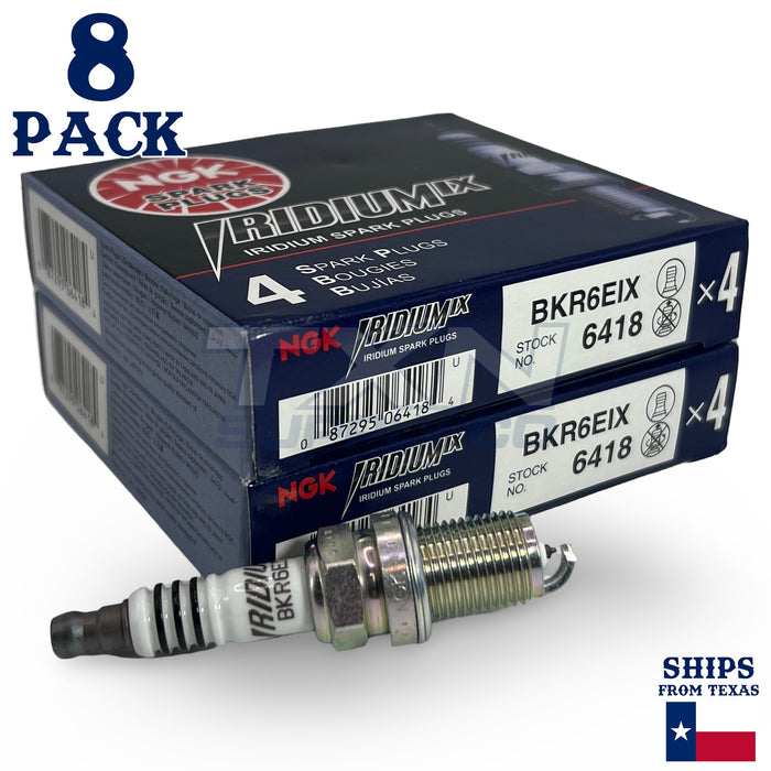 8 Pack NGK Iridium IX Spark Plugs 1997-2003 for Lotus Esprit 3.5L V8 ps