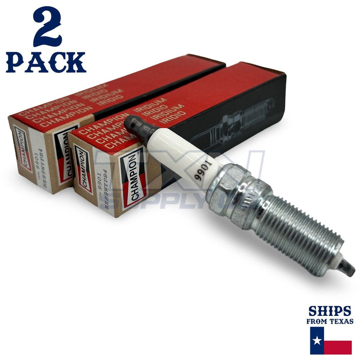 Champion 9901 Iridium Spark Plugs RE10WYPB5 - 2 Pack