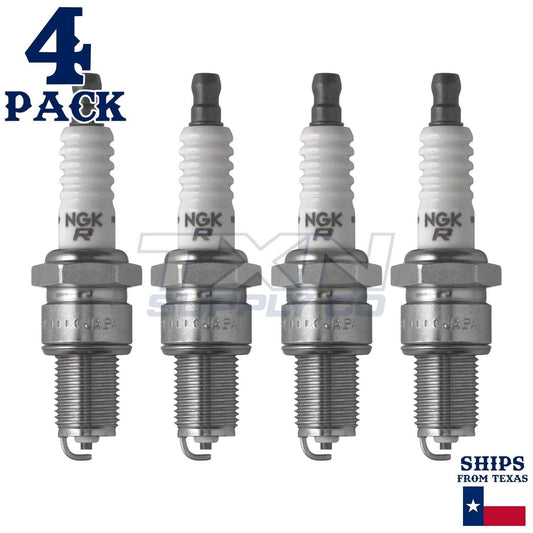 4 Pack NGK 4008 Spark Plugs BPR6ES SOLID ps