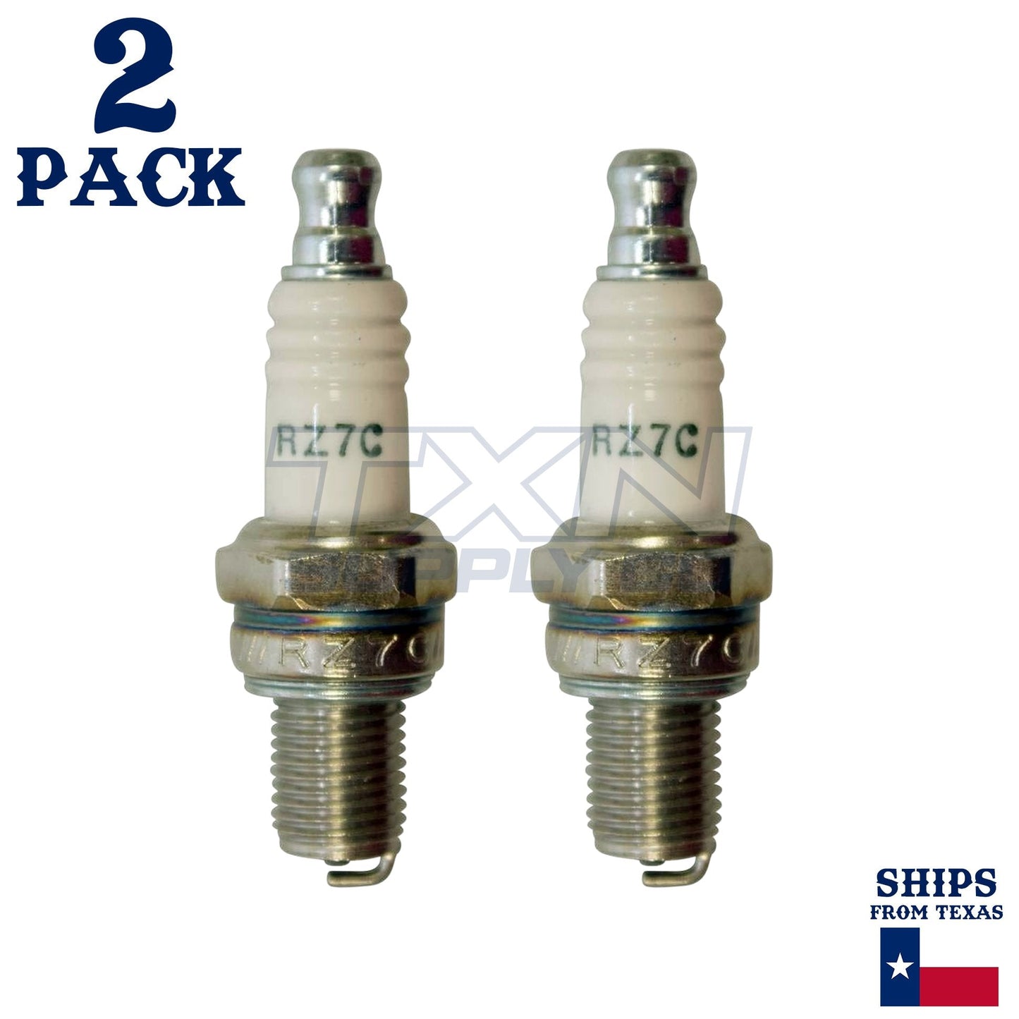 2 Pack Champion Spark Plug - For STIHL FS 66 Trimmer Cutter