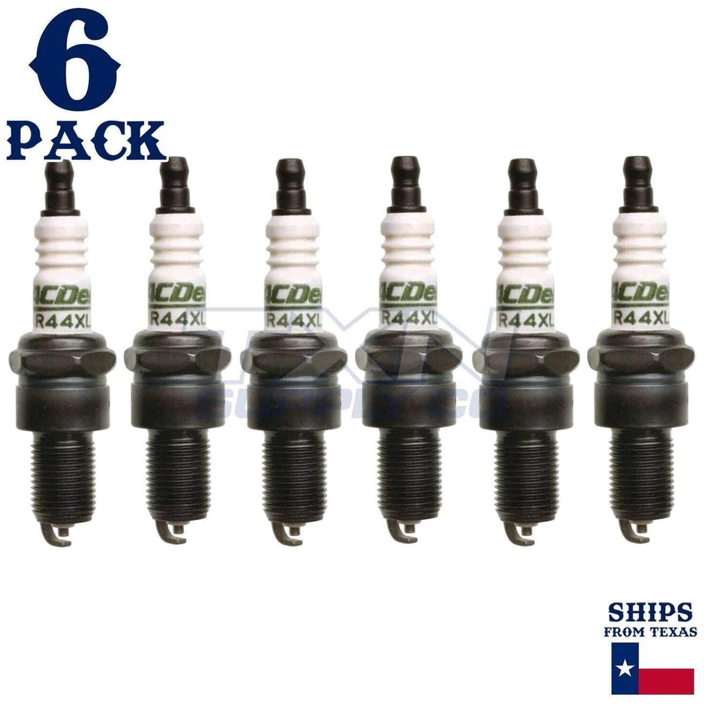 6 Pack Genuine GM ACDelco Spark Plugs R44XL ps