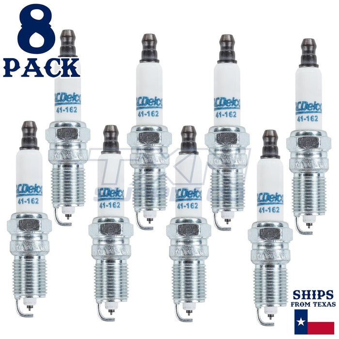 8 Pack GM ACDelco 41-162 Iridium Spark Plugs 19417055