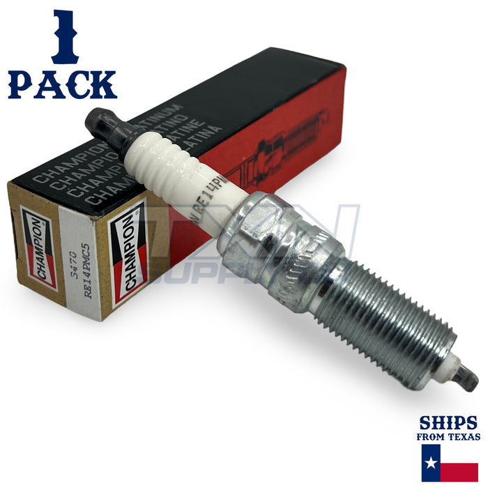 Champion 3470 Platinum Spark Plugs RE14PMC5 - 1 Pack