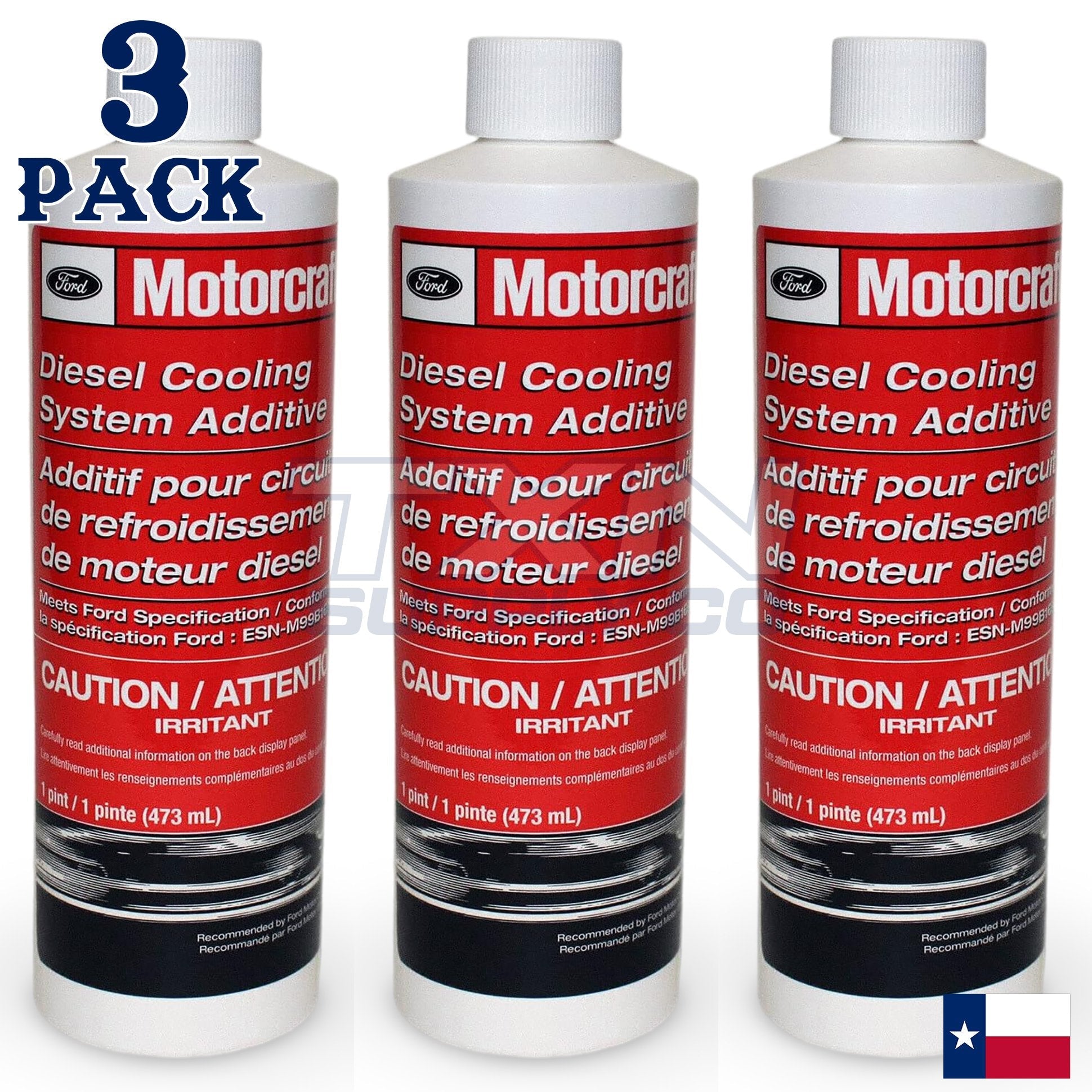 Motorcraft Fluid VC-8 Diesel Cooling System Additive - 16 oz - 3 Pack