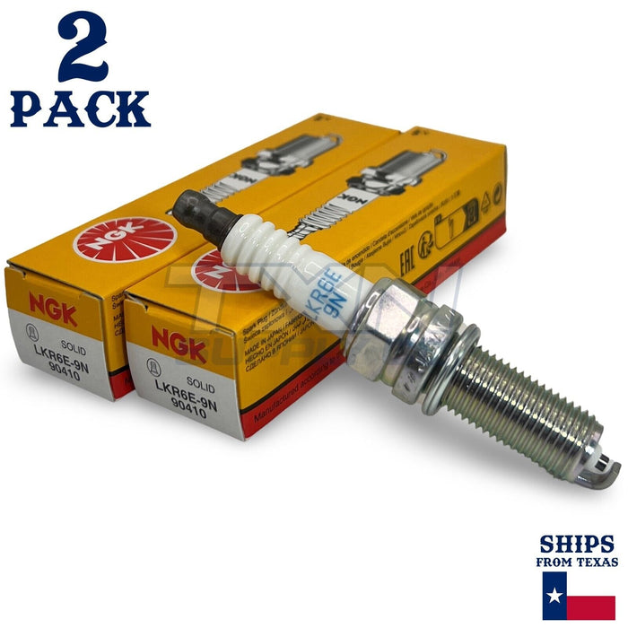 NGK 90410 Spark Plug LKR6E-9N - 2 Pack