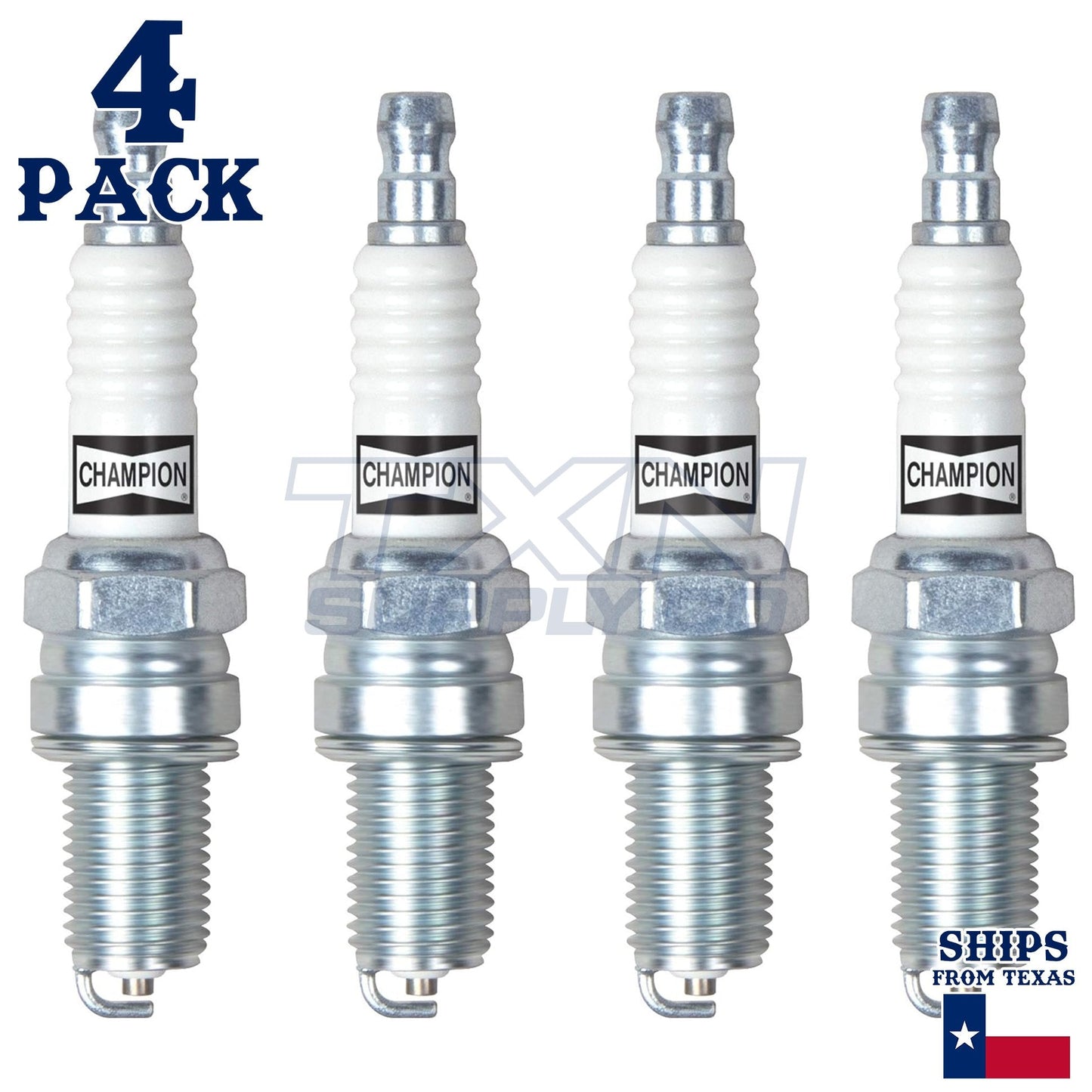 4 Pack Champion Spark Plug - For XL 1100 Harley-Davidson