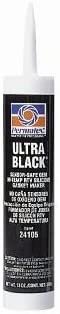 Permatex/13 oz. (369 g.) cartridge Ultra Black maximum oil resistance RTV silicone gasket maker