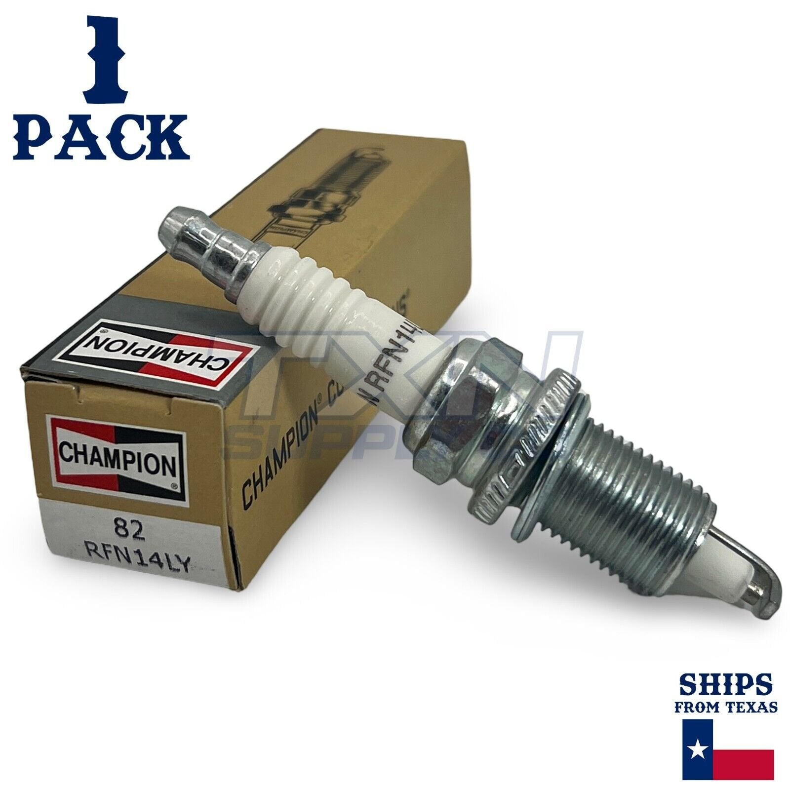 Champion 82 Copper Plus Spark Plugs RFN14LY - 1 Pack