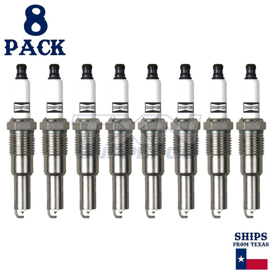 8 Pack Spark Plugs Champion Platinum Set For 2005-2008 Ford Mustang V8-4.6L ps
