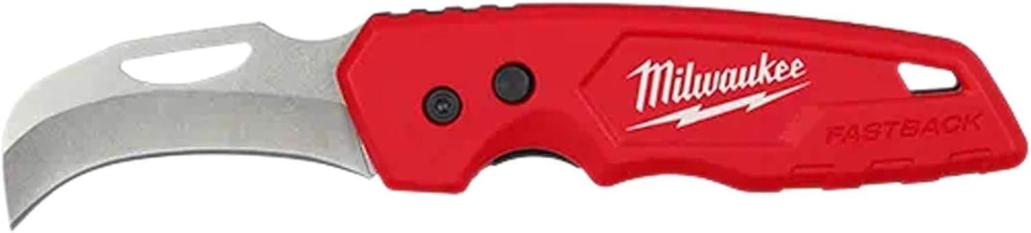 MILWAUKEE'S Tool 48-22-1525 Fastback Hawkbill Folding Knife