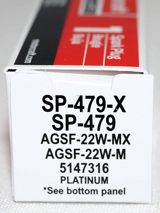 Motorcraft SP479 Platinum Spark Plugs SP-479-X - 10 Pack
