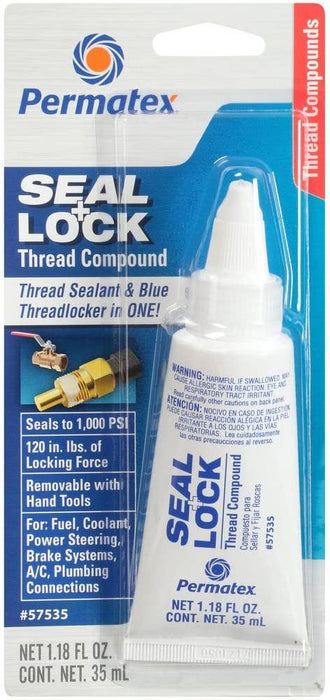 Permatex 57535 Seal & Lock Thread Compound (35ml), 1 Pack
