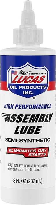 Lucas Oil 10153 High Performance Semi-Synthetic Assembly Lube - 8 oz