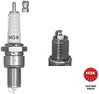 Genuine NGK BP6ES Spark Plug - silver/white