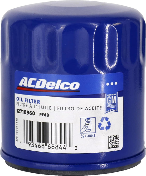 ACDelco GM Original Equipment PF48 Oil Filter - 1 Pack