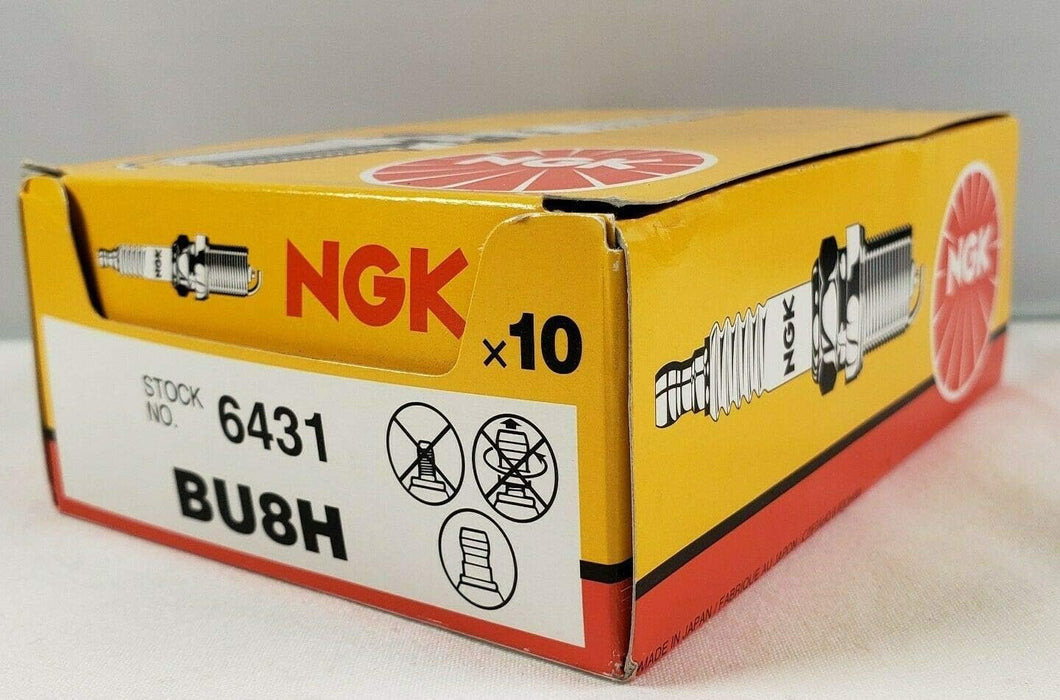 NGK 6431 Spark Plug BU8H - 10 Pack