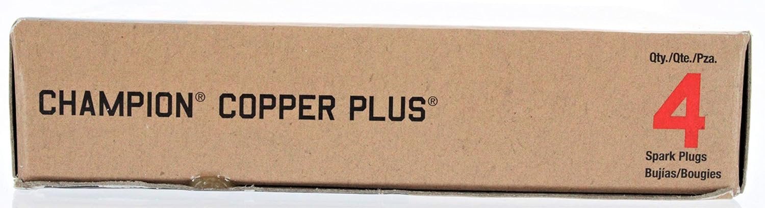 Champion Copper Plus 14 Spark Plug RJ12YC - 4 Pack