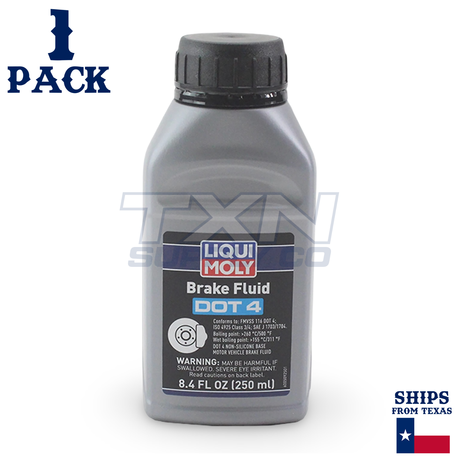 Liqui Moly 20152 Brake Fluid DOT 4 (250 ml) - Image 1
