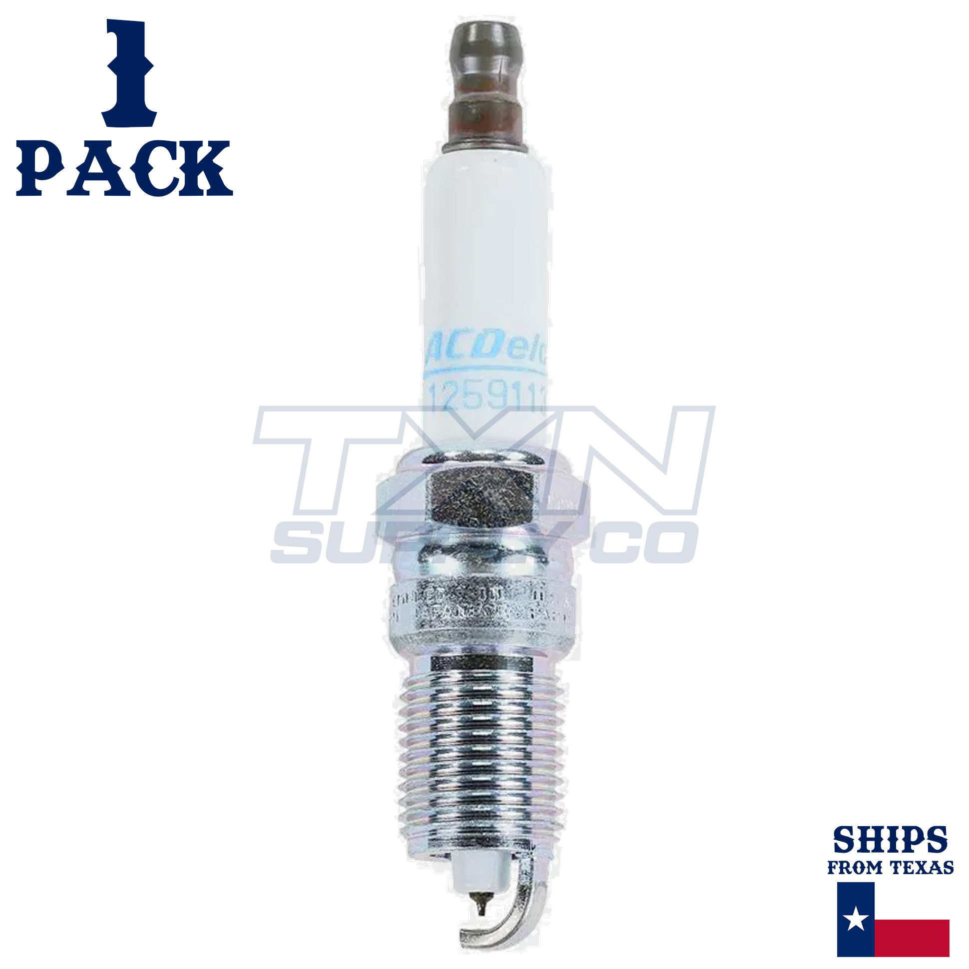 1 Pack GM ACDelco 41-100 Iridium Spark Plug 12681662 - Image 2