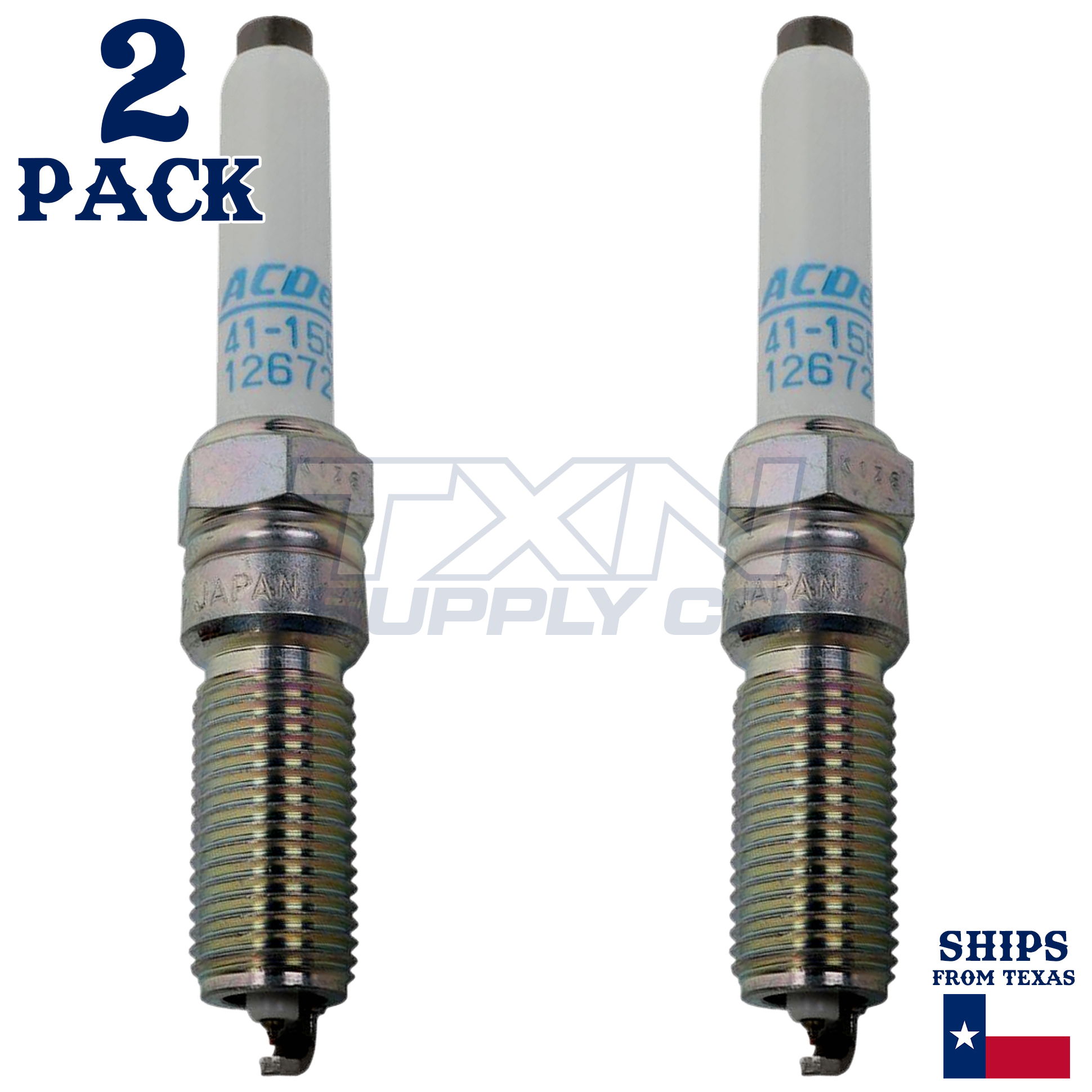 ACDelco 41-100IP Spark Plugs 2 Pack - Image 1