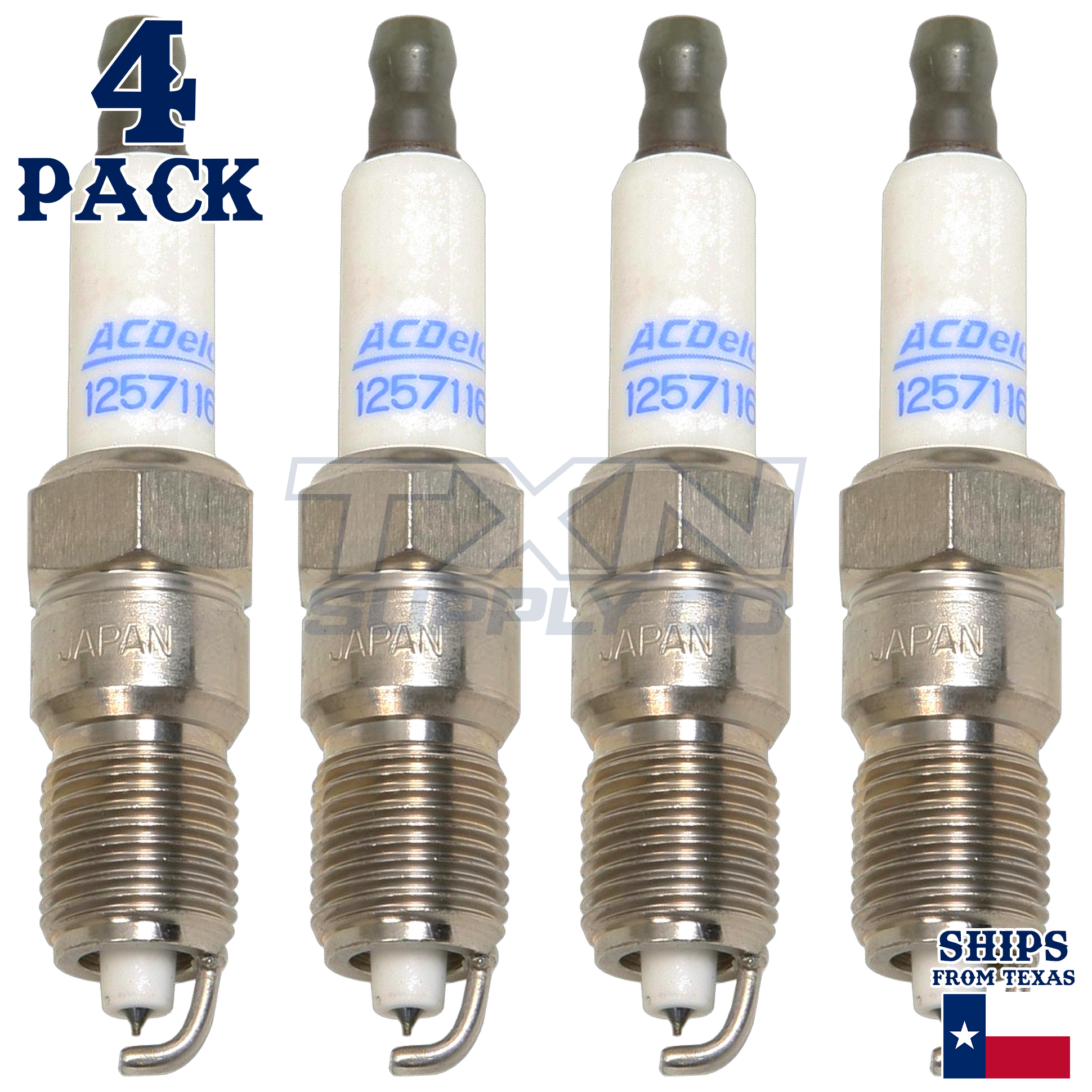 4 Pack Genuine GM ACDelco Iridium Spark Plugs 41-104 - Image 2