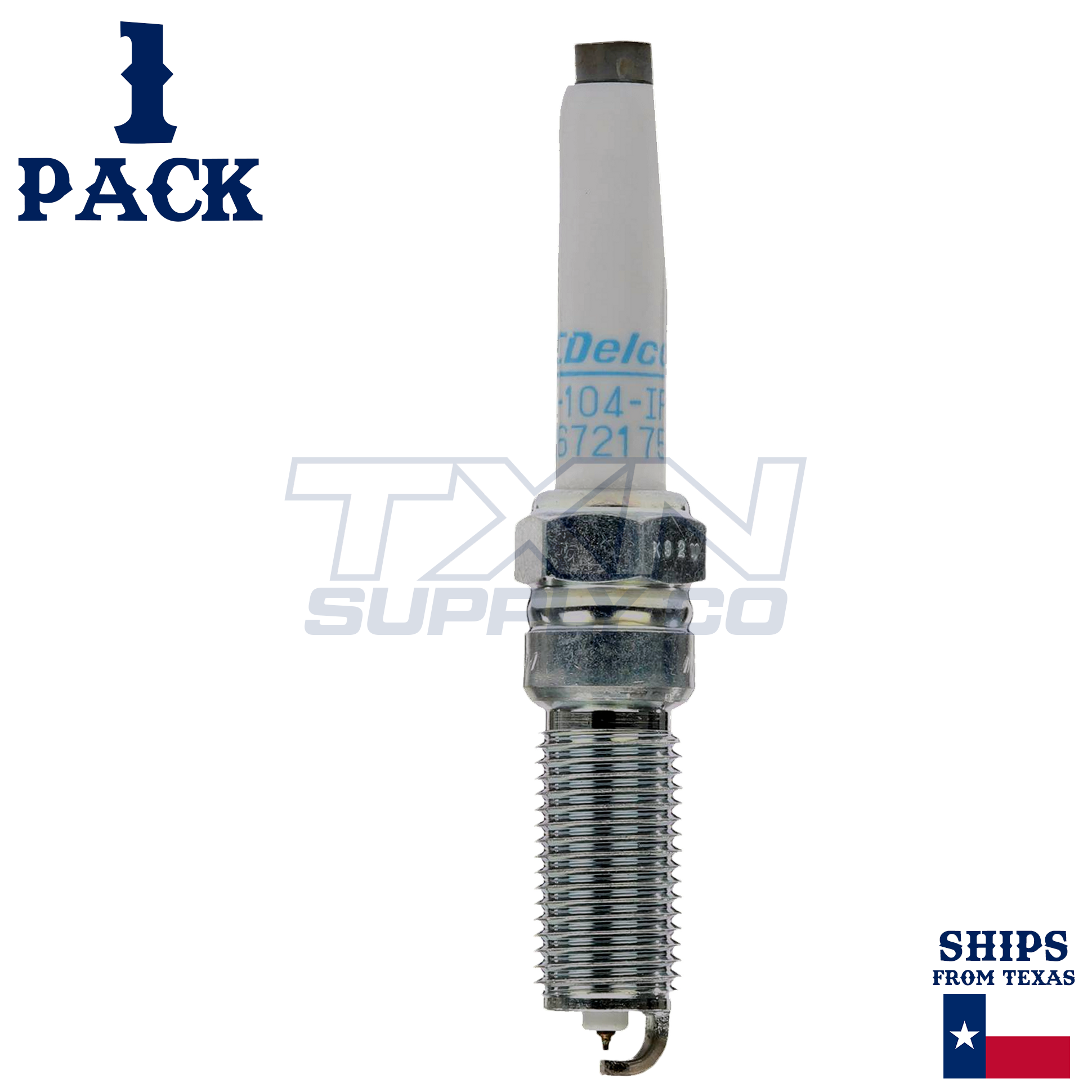 ACDelco 41-104IP Spark Plug 1 Pack - Image 1