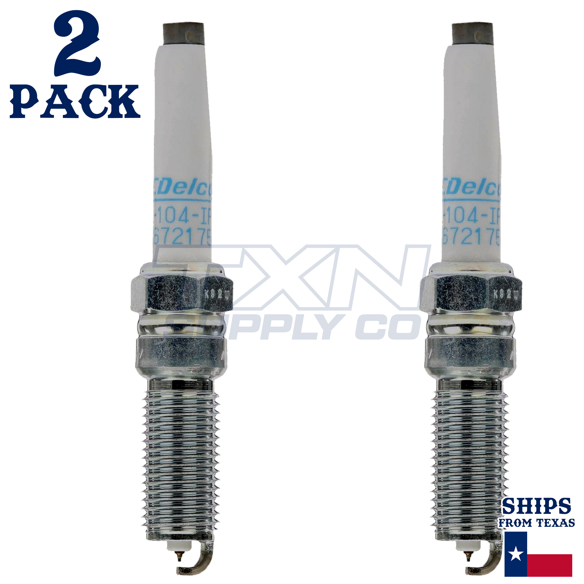 ACDelco 41-104IP Spark Plugs 2 Pack - Image 1