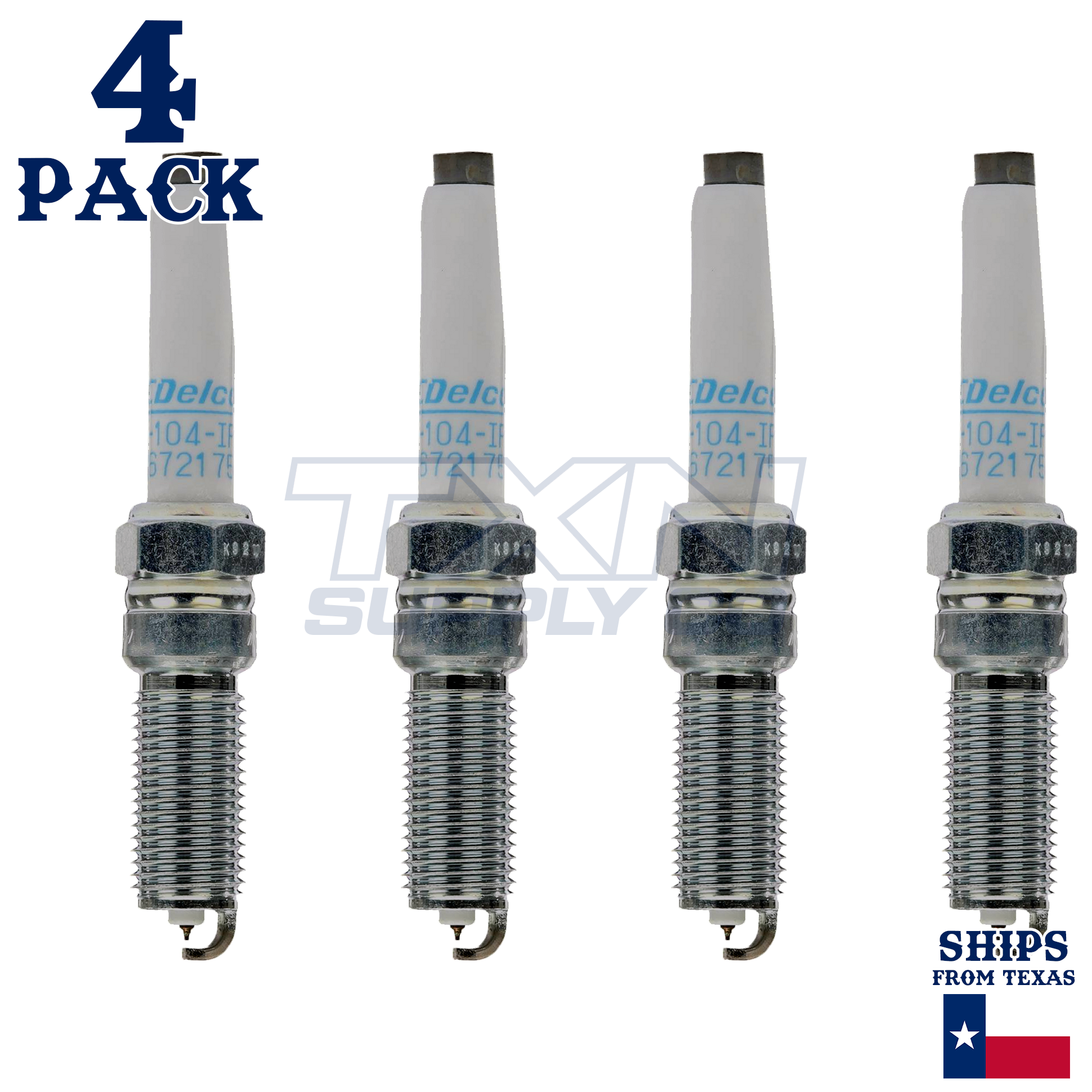 ACDelco 41-104IP Spark Plugs 4 Pack - Image 1