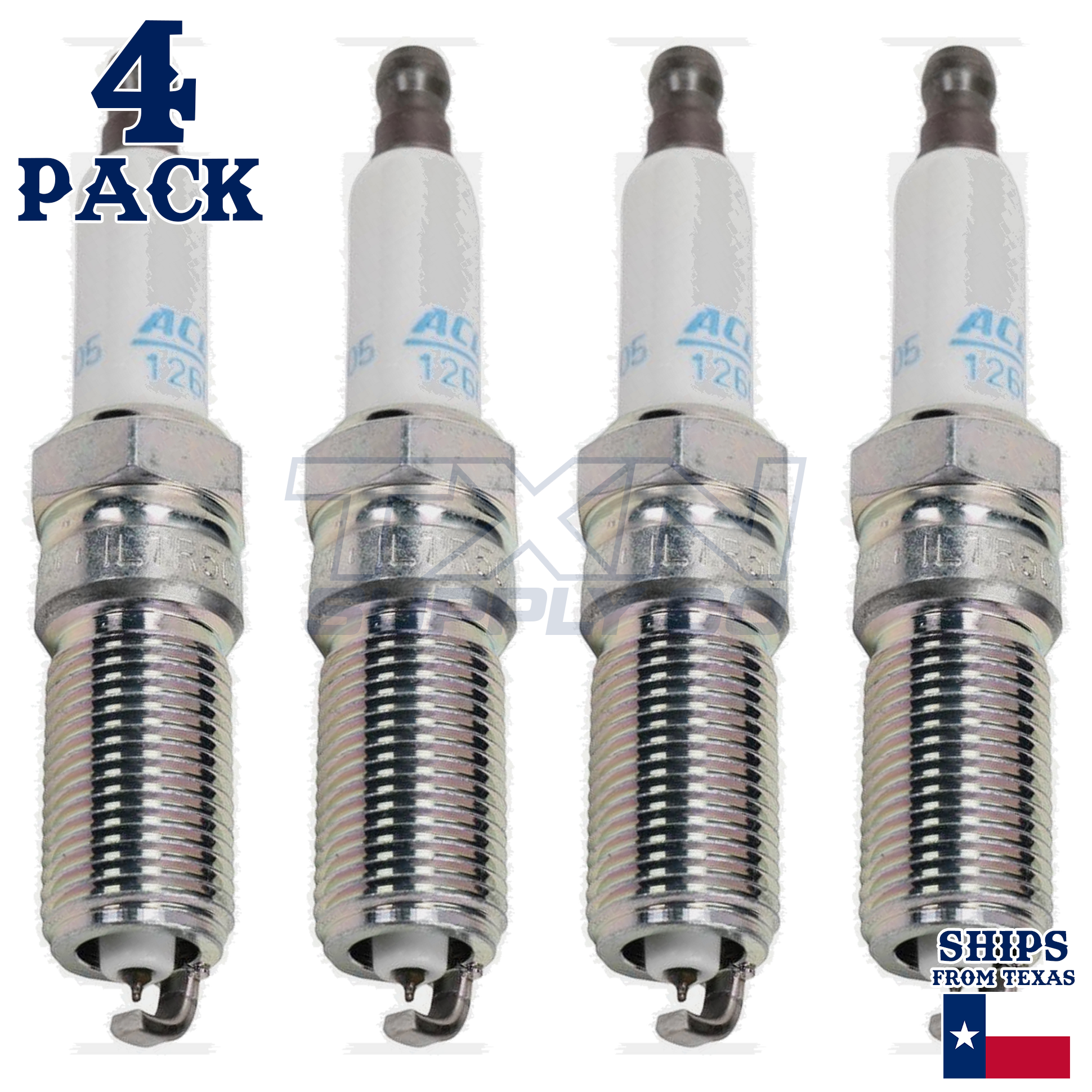 2001-2003 Saturn L200 2.2L ACDelco Iridium Spark Plugs - 4 Pack