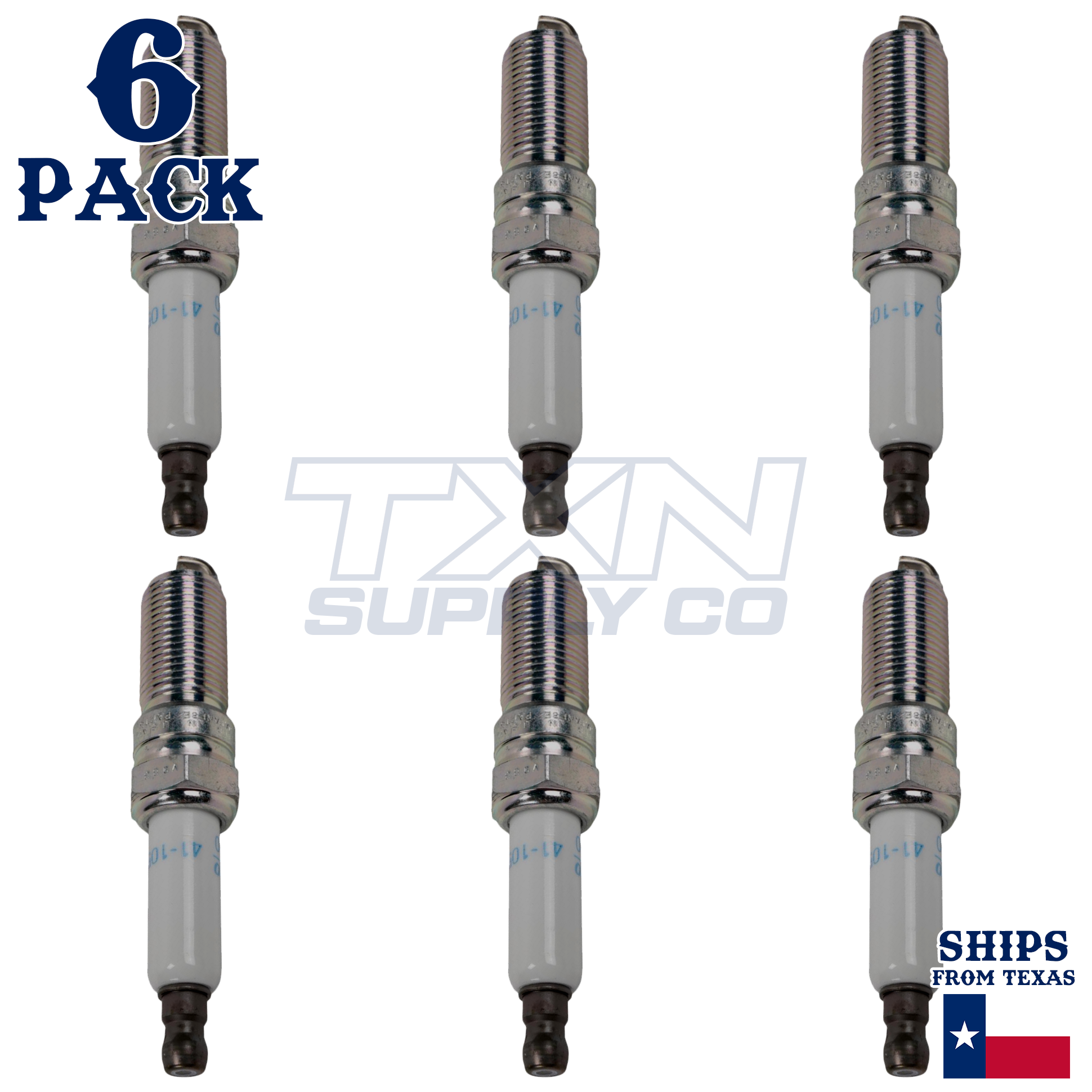 ACDelco 41-105 Spark Plugs 6 Pack - Image 1