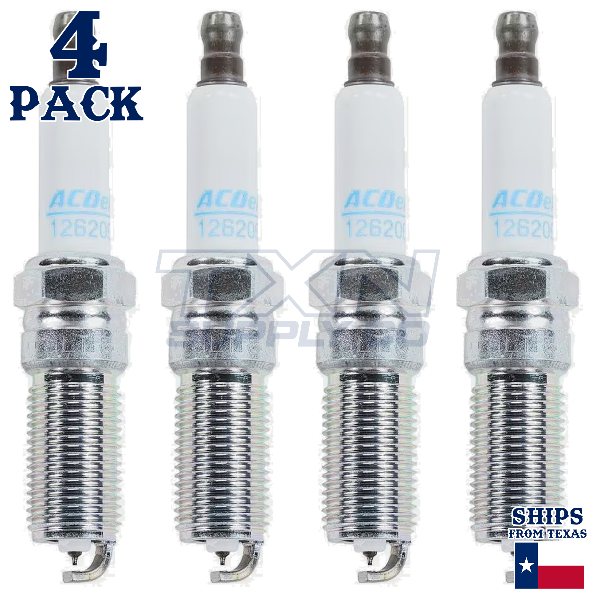 2010-2017 GMC Terrain 2.4L ACDelco Iridium Spark Plugs - 4 Pack
