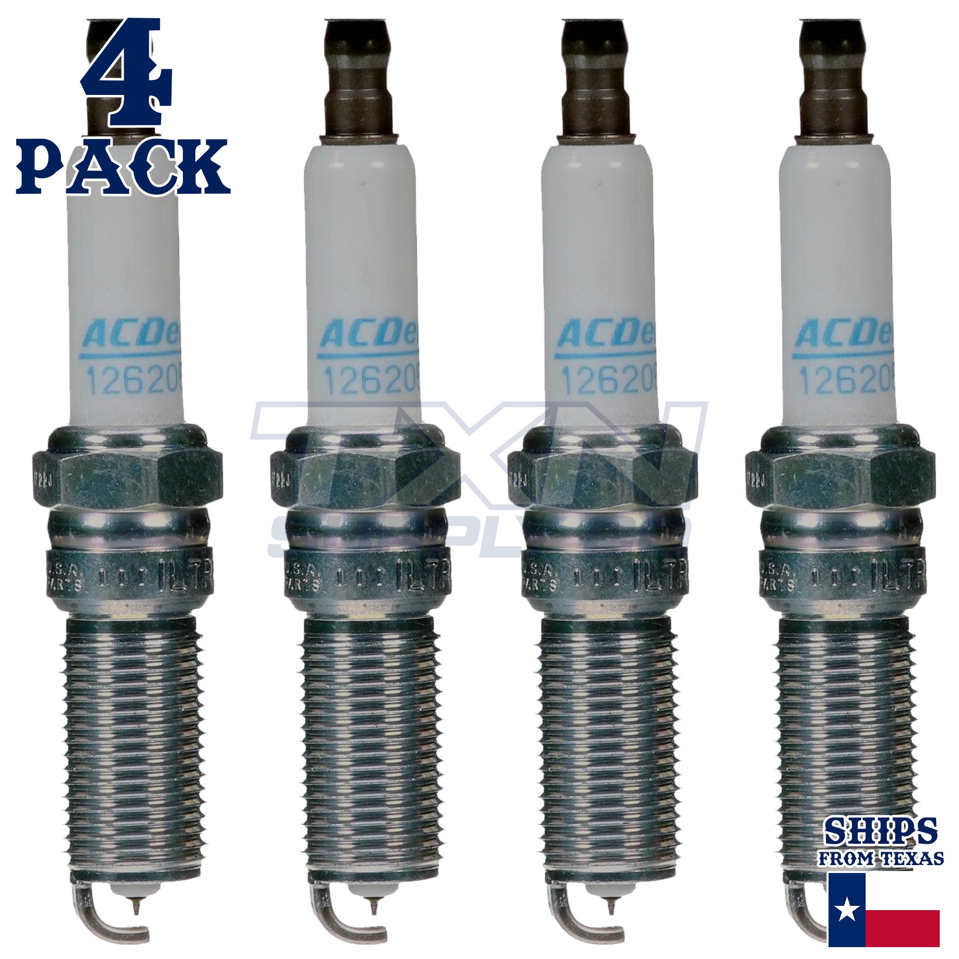 ACDelco 41-108 Spark Plugs 4 Pack - Image 1