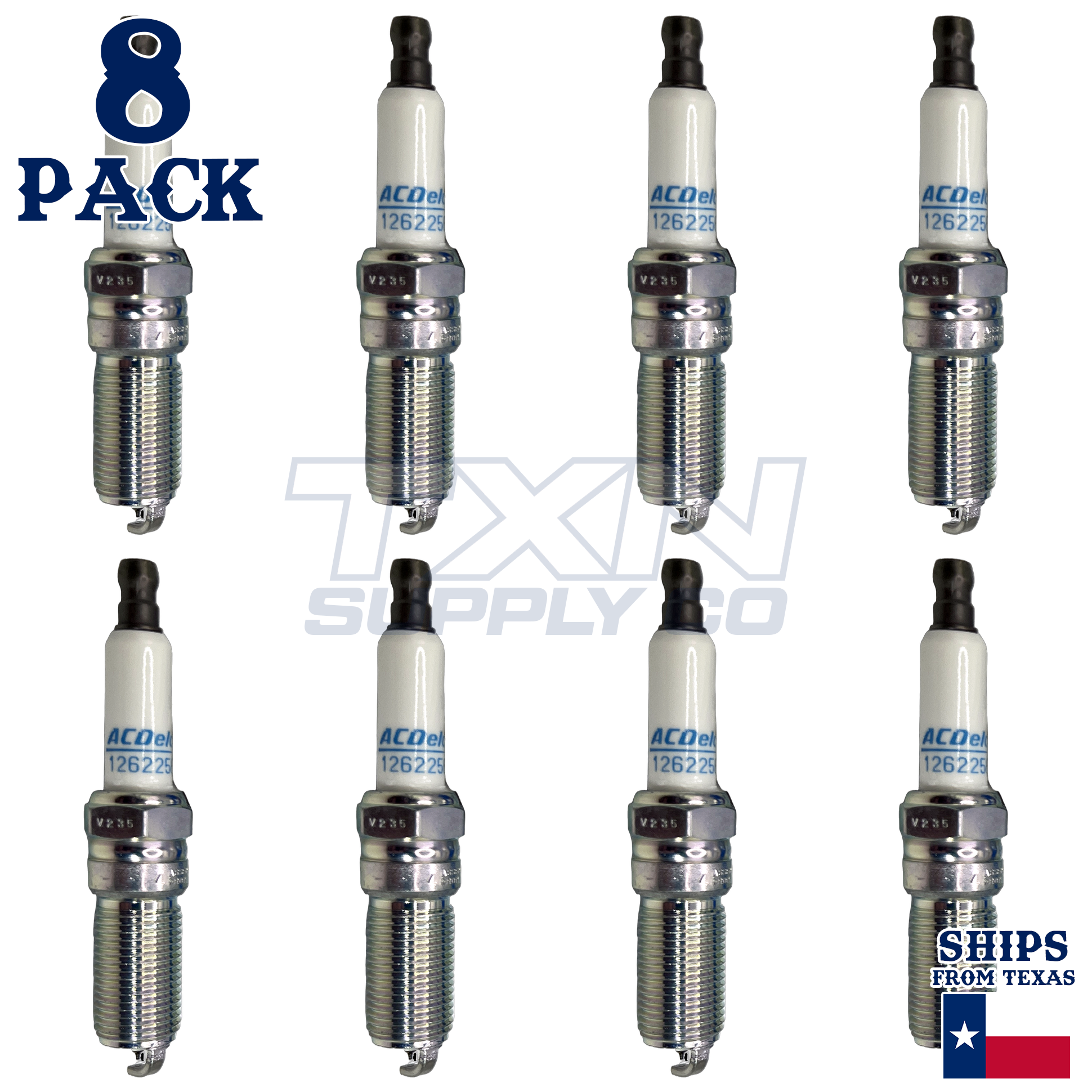 ACDelco 41-109 Iridium Spark Plug - 8 Pack - 12681660 - Image 2