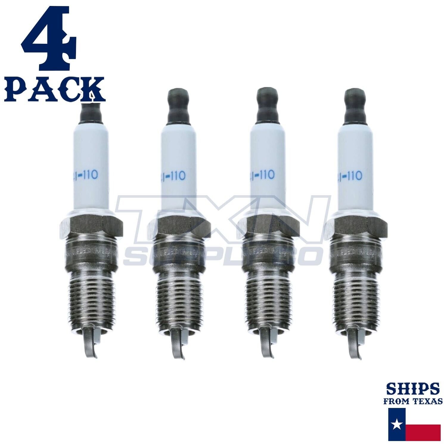 4 Pack Genuine GM ACDelco Iridium Spark Plugs 41-110 12621258 12680072