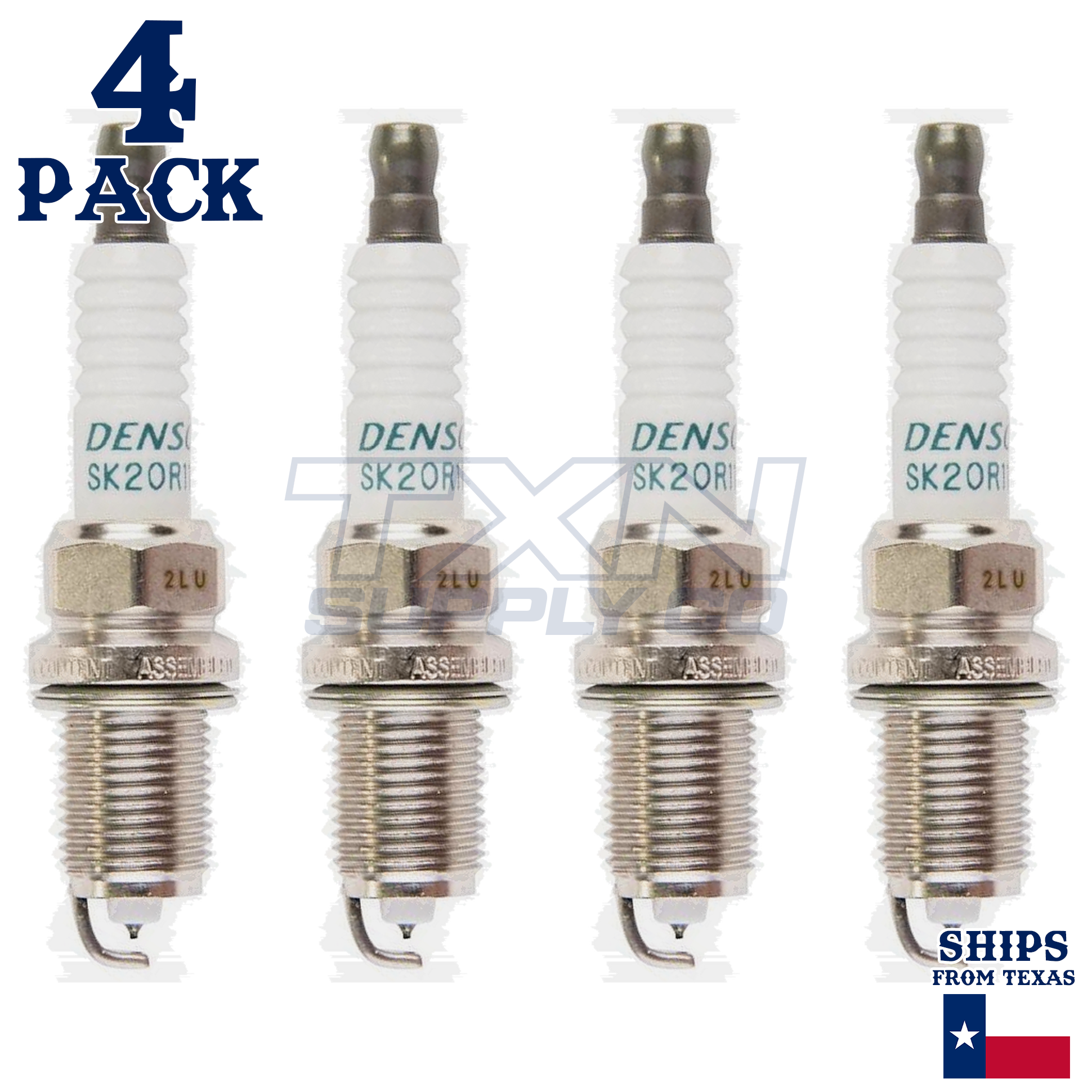 2003-2006 Pontiac Vibe 1.8L ACDelco Iridium Spark Plugs - 4 Pack