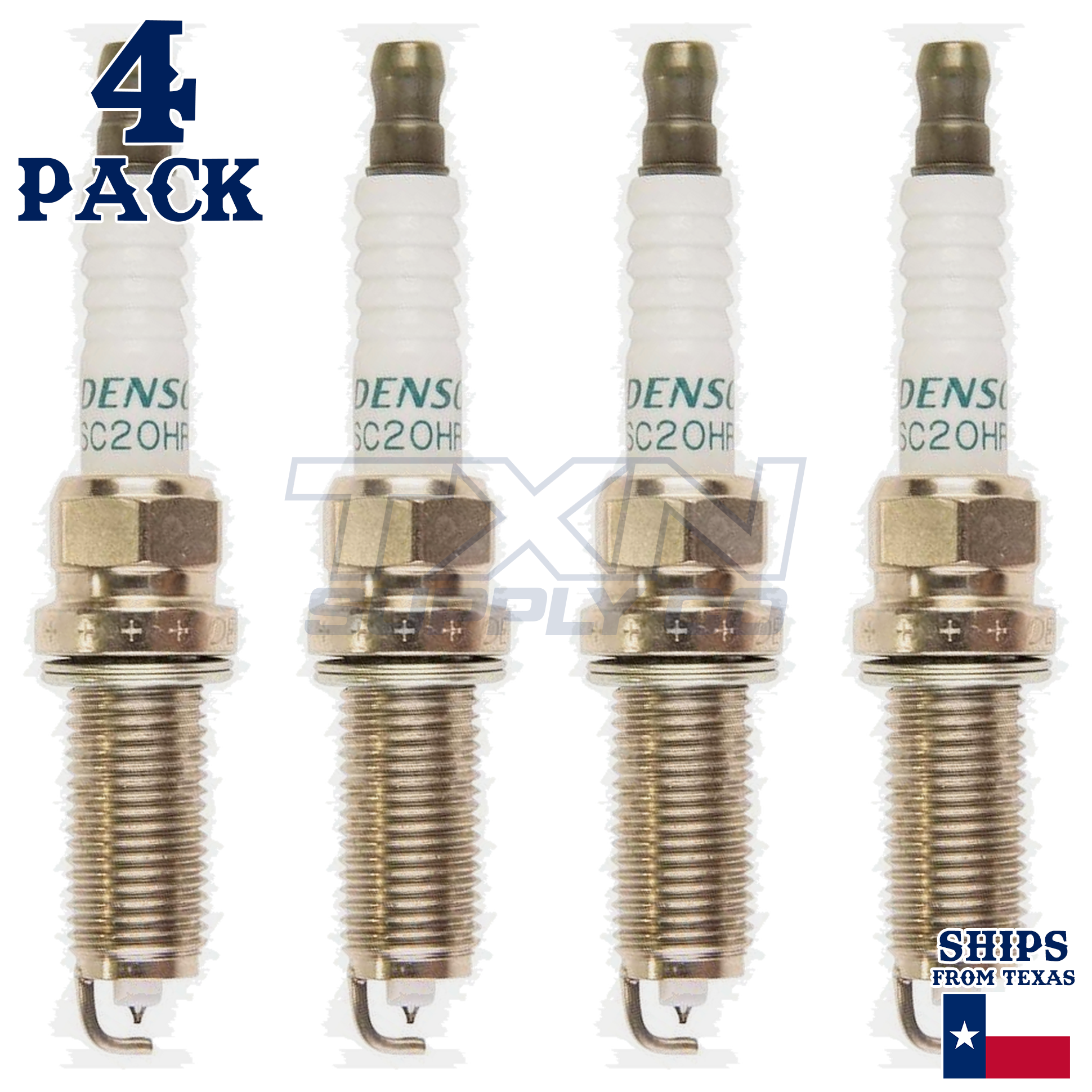 2009-2010 Pontiac Vibe 1.8L ACDelco Iridium Spark Plugs - 4 Pack