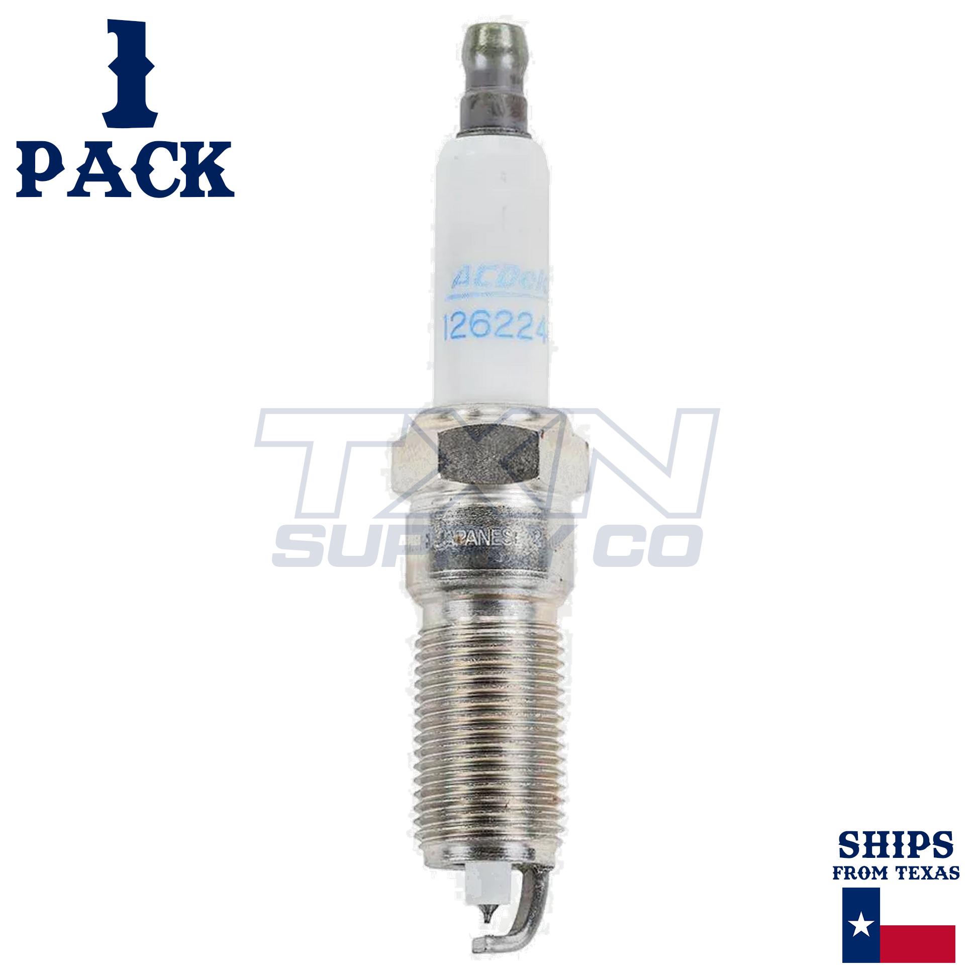 1 Pack Genuine GM ACDelco Iridium Spark Plug 41-114 12622441 - Image 1