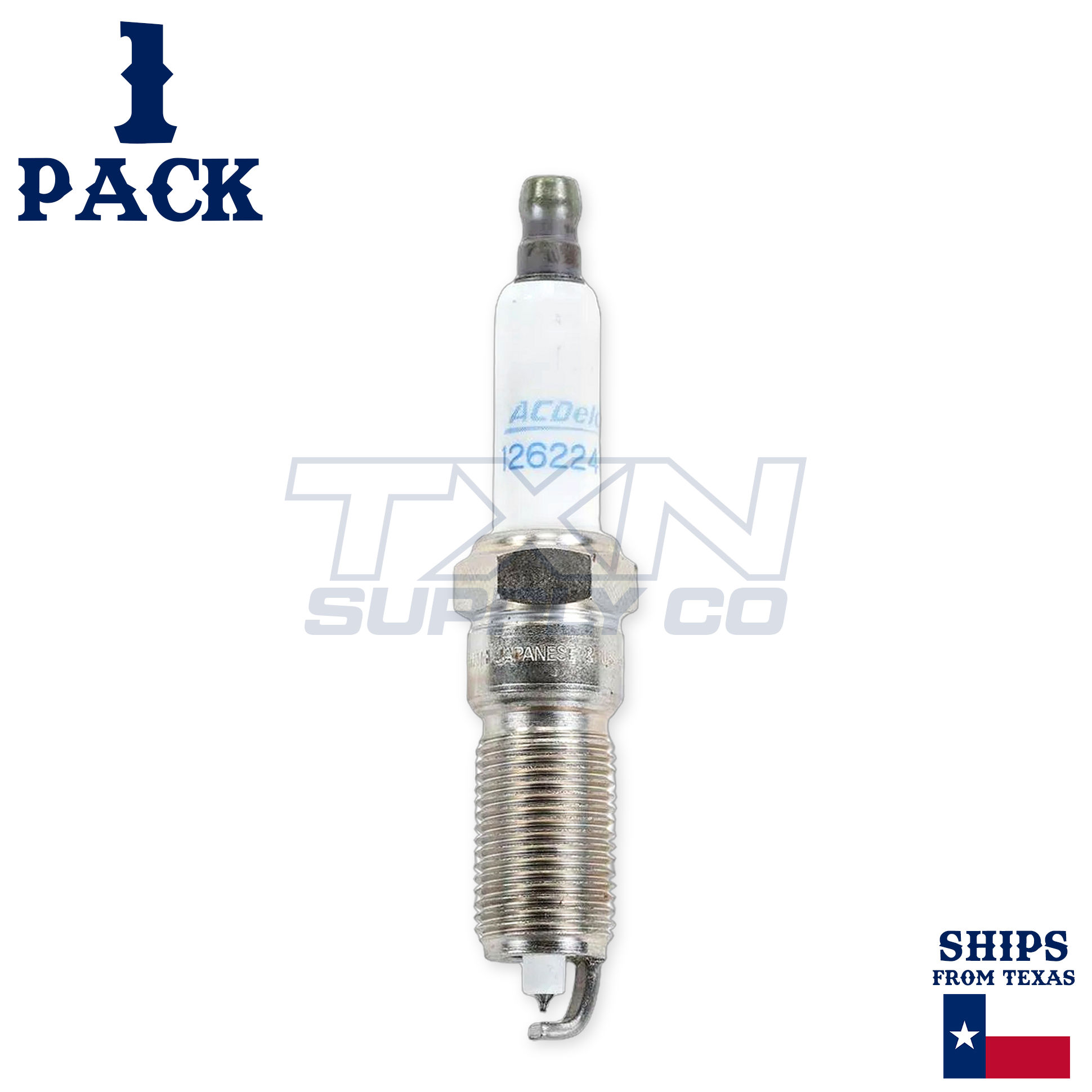 1 Pack Genuine GM ACDelco Iridium Spark Plug 41-114 12622441 - Image 1