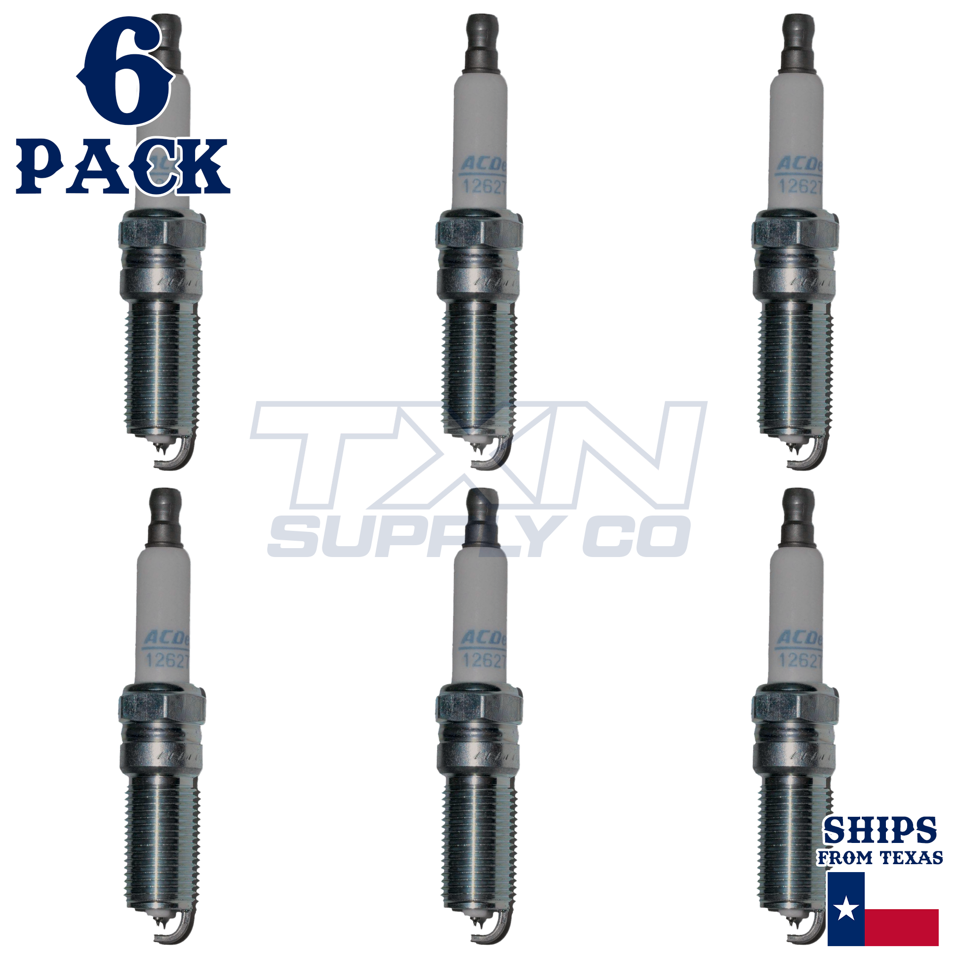 ACDelco 41-115 Spark Plugs 6 Pack - Image 1